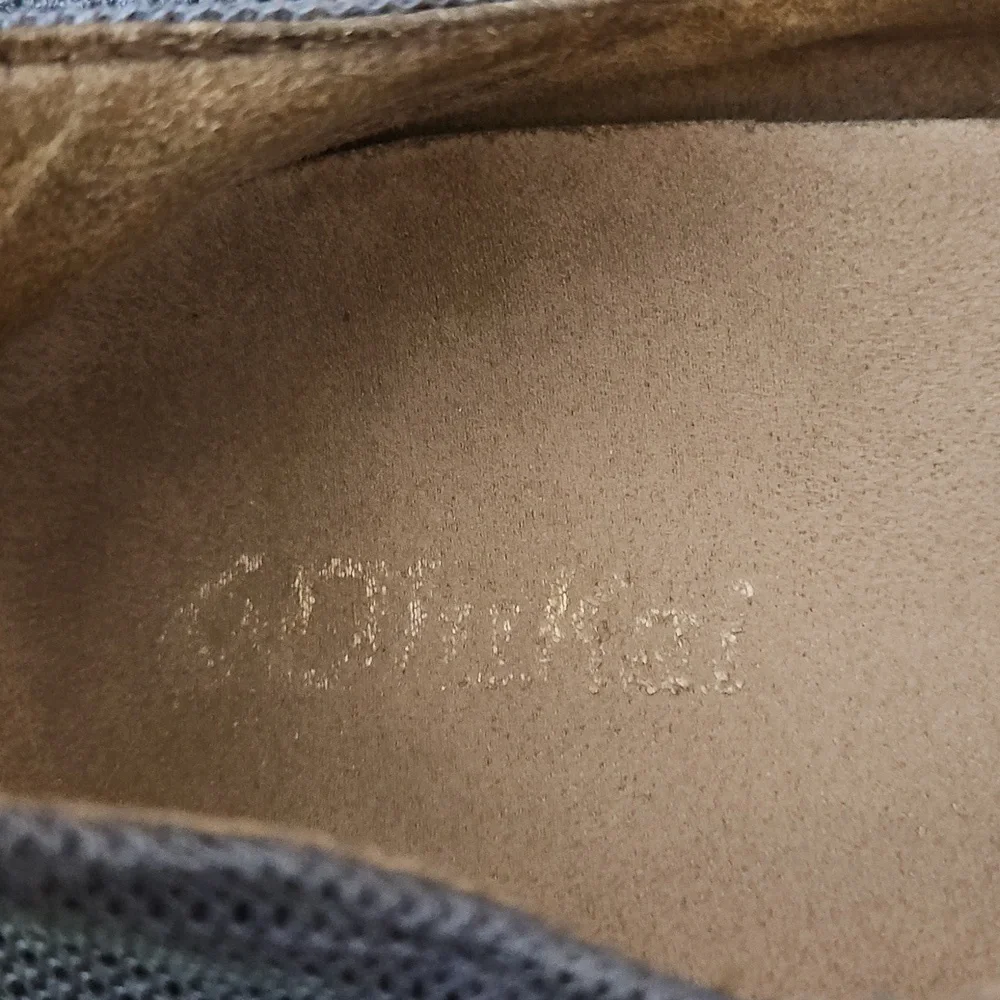 OluKai Nohea Mesh Blue Slip-Ons, mens size 10